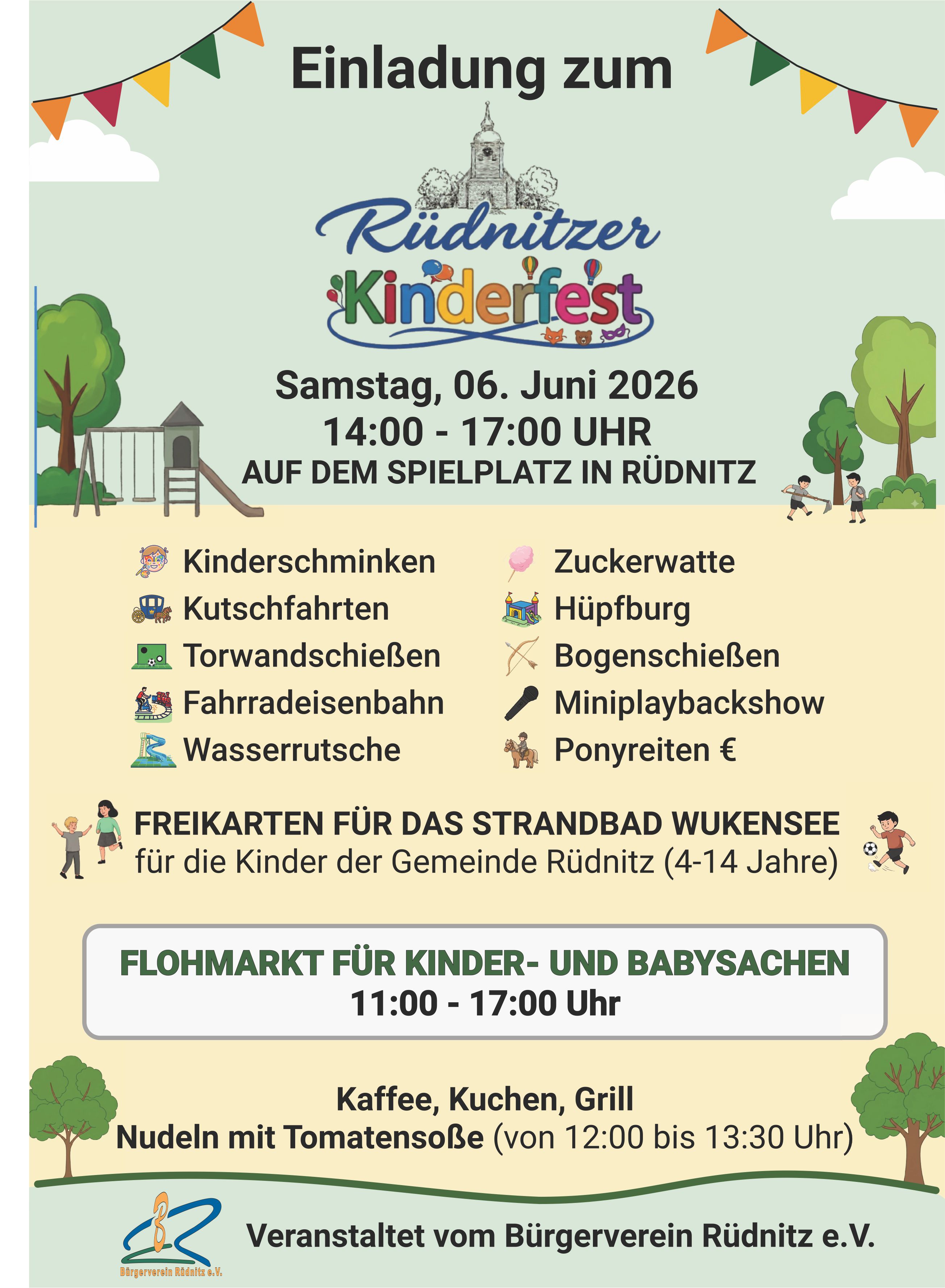 Kinderfest Flyer