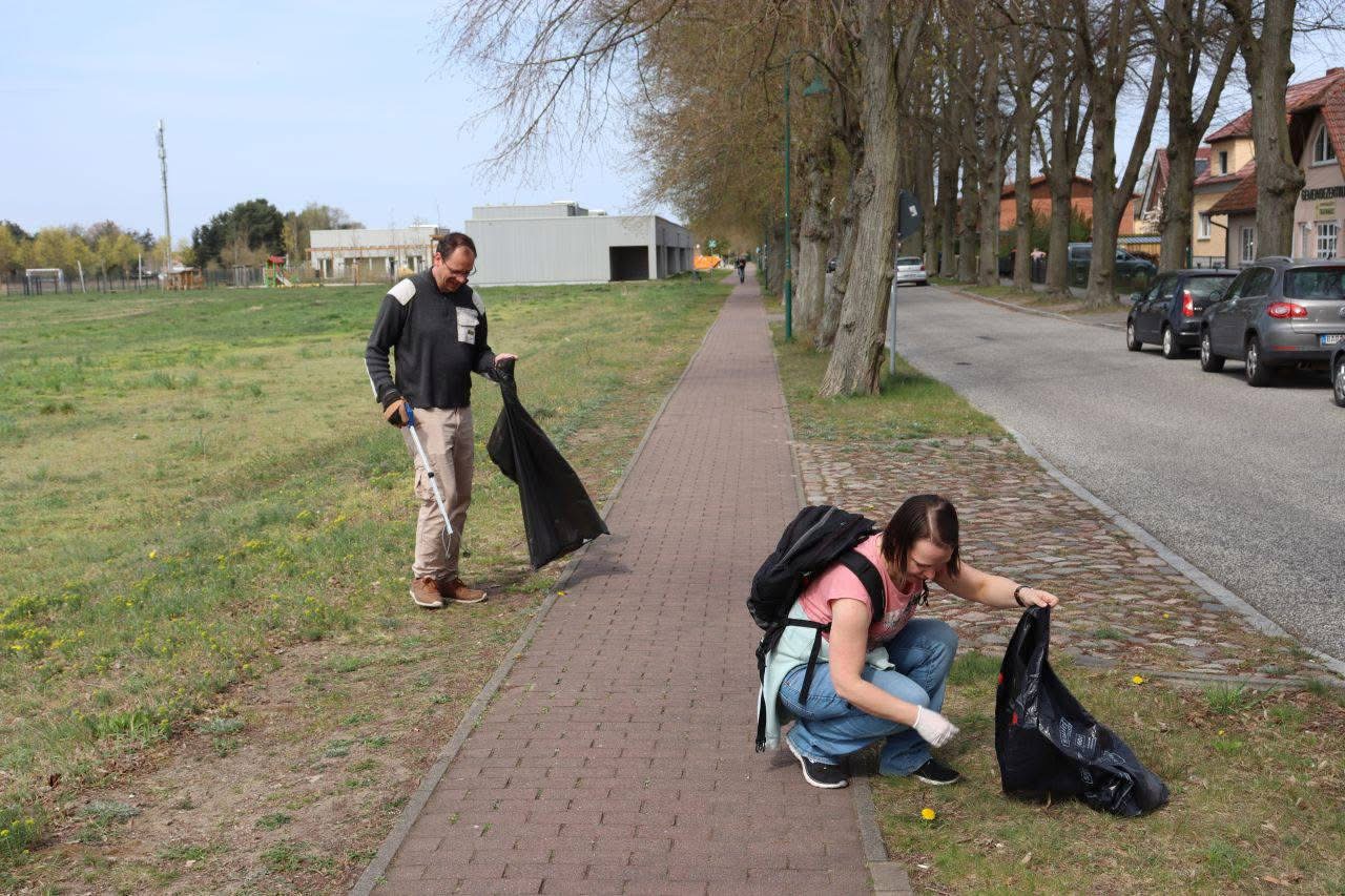 Frühjahrsputz in Rüdnitz